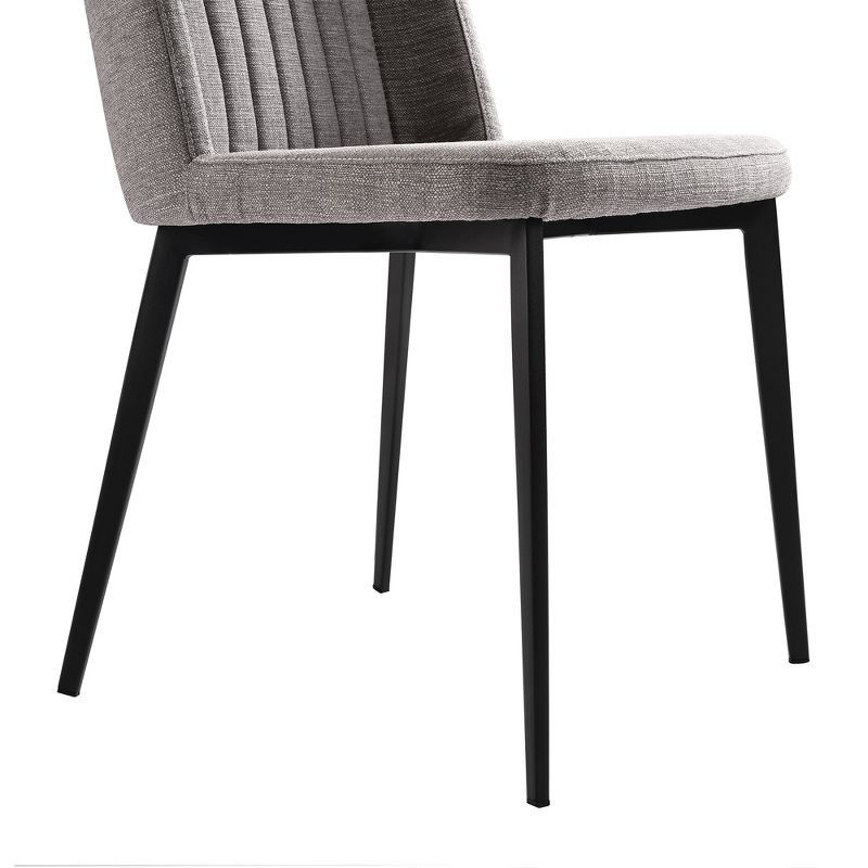 Set of 2 Homer Contemporary Dining Chair Gray - Modern Home, 6 of 11