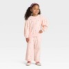 Toddler Girls' Velour Sweatshirt - Cat & Jack™ - 3 of 3
