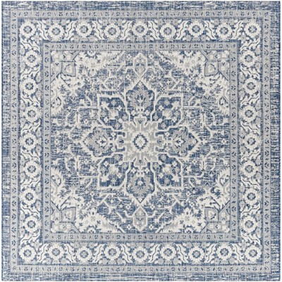 Hauteloom Etoile Navy Blue Performance Rug