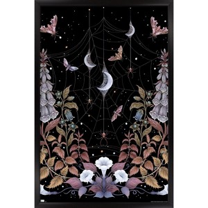 Trends International Episodic Drawing - Witchy Garden Framed Wall Poster Prints - 1 of 4