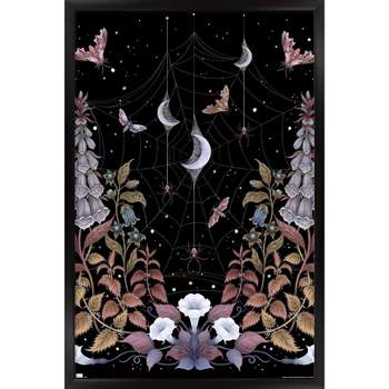 Trends International Episodic Drawing - Witchy Garden Framed Wall Poster Prints