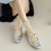 Alilang Adorable Women's Ruffle - Cuff Ankle Socks 6Pk - 3 of 4