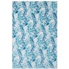 Kate Aurora Blue & Pink Tropical Sea Breeze Floral Ultra Soft & Plush Accent Throw Blanket - 50 in. x 70 in. - 2 of 3