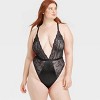 Women's Unlined Lace Lingerie Bodysuit - Auden™ - 4 of 4