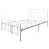 CAVINAS Heavy-Duty Metal Platform Bed Frame with High Headboard, Noise-Free Twin Size Bed Frame with Under-Bed Storage (No Box Spring Needed) - 2 of 4