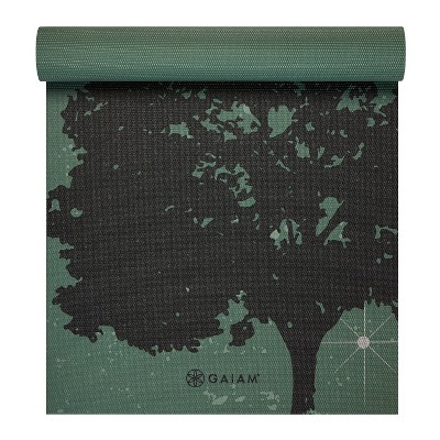 Gaiam Premium Yoga Mat - Luminary Green (6mm)