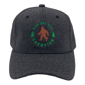 Hide And Seek Champion Hat Funny Bigfoot Graphic Cap - Crazy Dog - 1 of 4