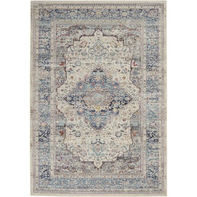 Nourison Vintage Kashan Medallion Vintage Indoor Rug