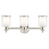 Livex Lighting Middlebush 3 - Light Vanity in  Polished Nickel - 3 of 4