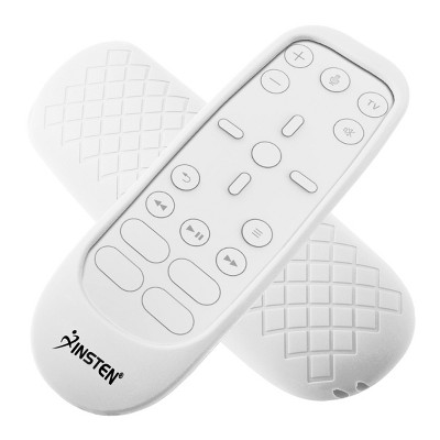 Insten Case For PS5 Media Remote Cover, Protective Silicone Skin Sleeve, Anti-Shock, Washable, Full Protection, White