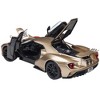 Ford GT Heritage Edition #5 "Holman Moody" Gold Metallic with Red and White Graphics 1/18 Model Car by Autoart - 2 of 4