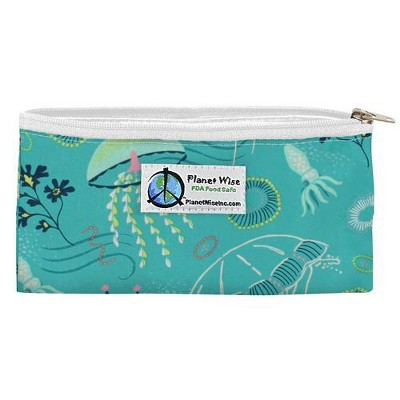 Planet Wise Reusable Zipper Snack Bag - Jelly Jubilee, Green