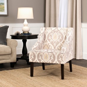 Classic Swoop Accent Armchair - HomePop - 1 of 4