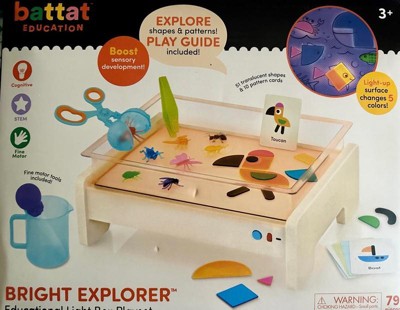 Battat Education Bright Explorer Educational Light Box Playset : Target
