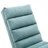 PAGED Modern Massage Recliner Chair, Linen Fabric Accent Chair with Side Pocket, Ergonomic Electric Massage Lounger for Living Room, Bedroom - 3 of 4