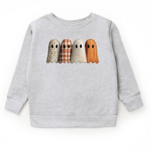 Four Ghosts Shadow Quilted Printed - Toddler Graphic Sweatshirt and Youth Graphic Sweatshirt - 1 of 2