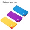 Unique Bargains Felt Portable Storage Scratch-Resistant Women Men Eyeglasses Bags 3 Pcs - 3 of 4