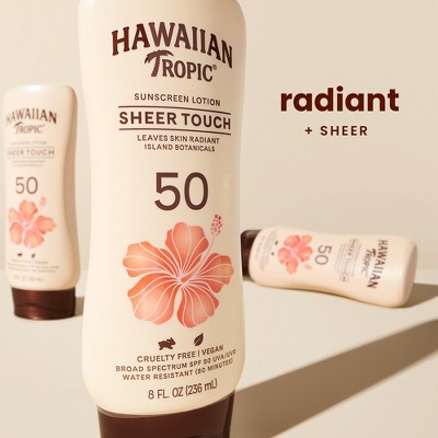 Hawaiian Tropic Sheer Touch Ultra Radiance Lotion Sunscreen - 8oz, 4 of 10