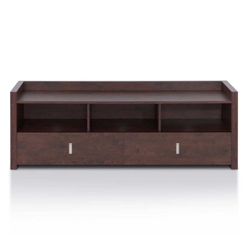 Flatcar Multi Functional Storage TV Stand for TVs up to 65&#34; Vintage Walnut - HOMES: Inside + Out, 4 of 11