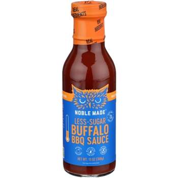 Noble Made Buffalo Bbq Sauce - Case of 6 - 13 oz