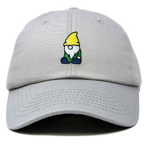 Dalix Gnome Embroidered Cotton Baseball Cap Adjustable Dad Hat Mens - 1 of 4