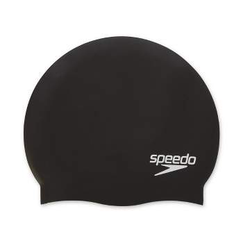 Speedo Silicon Swim Cap - Black : Target