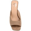 Journee Collection Women's Medium and Wide Width Larna Slip On Kitten Heel Open Toe Pumps - 4 of 4