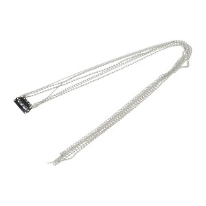 Unique Bargains Women's Round Beads Braided Hair Chain 1 Pc - 1 of 4