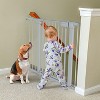 BabyBond 27-43 Inches Baby Gate for Stair and Doorway,with Extenders and Pressure/Hardware Mounting Kit, 30" Tall - 2 of 4