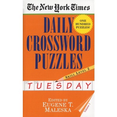 New York Times Daily Crossword Puzzles (Tuesday), Volume I - (Paperback)