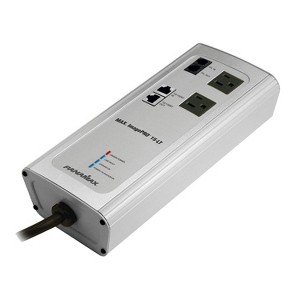 Panamax® MAX® ImagePro 15-Amp Power Filter & Surge Protector, Telco/LAN Protection & 1,650 Joules of Surge Protection, 8-Ft. Cord, LT-15 Gray - 1 of 4