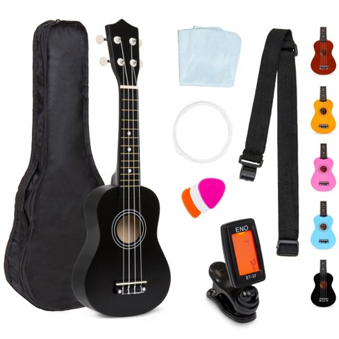 Best Choice Products 21in Acoustic Basswood Ukulele Starter Kit W