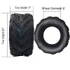 20X7.00-8 ATV Tires - 4PR All-Terrain Tubeless Trail & Mud Off-Road Tires, Pack of 2 - 3 of 4