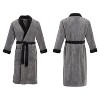Alexander Del Rossa Men's Classic Winter Robe, Plush Fleece Bathrobe - 4 of 4