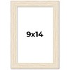 PosterPalooza | 9x14 Wide Barnwood Picture Frame, UV Acrylic, 6 Finishes - Grey, Brown, White, and Black - 2 of 4