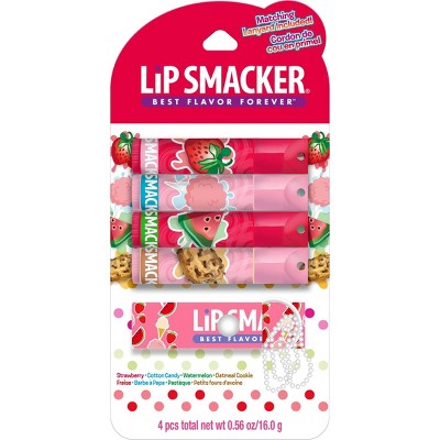 Lip Smackers Lanyard Lip Balm Set- Original & Best 4 ct