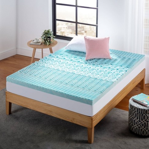 Zinus 3 Zoned Memory Foam Mattress Topper - Queen : Target