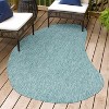 JONATHAN Y Evan Modern Rustic Organic Curve Indoor/Outdoor Area Rug - 3 of 4