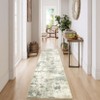 Modern Abstract Non Slip Area Rug Stain Resistant Contemporary Soft Rugs Ultra Low Pile Indoor Mat for Living Room Bedroom Kitchen - 3 of 4