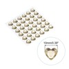 Unique Bargains Heart Shape Self Adhesive Valentine Makeup DIY Rhinestone Stickers 144 Pcs - 2 of 4