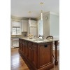 Elegant Lighting Weston 1 light pendant in satin gold - 2 of 4