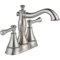 Delta Faucet 3595lf Mpu Lhp Cassidy Widespread Bathroom Faucet