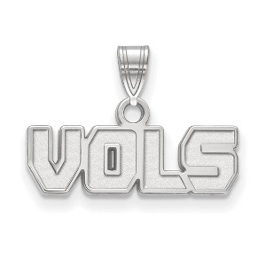 Black Bow Jewelry 14k White Gold Tennessee Volunteers NCAA Small Pendant - 1 of 4