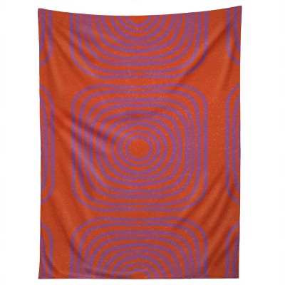 SunshineCanteen LISBOA orange 50" x 60" Tapestry - Society6