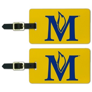 Madonna University Secondary Logo Luggage ID Tags Suitcase CarryOn Cards  Set of 2 - 1 of 4