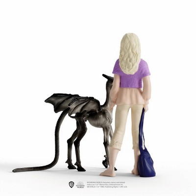Luna Lovegood and Baby Thestral Collectible Figurine Set