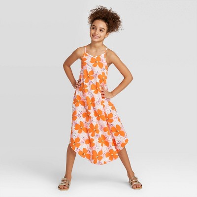 target orange dress