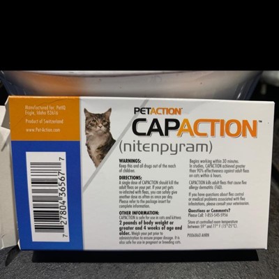 Capaction Flea Treatment For Cats 2 25lbs Target