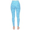 Super Soft Leopard Printed Leggings - White Mark - 3 of 4