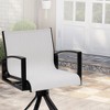 Crestlive Products Sunbrella Outdoor Swivel Bar Stools Aluminum Patio Counter Height Barstools Set of 2 - 4 of 4